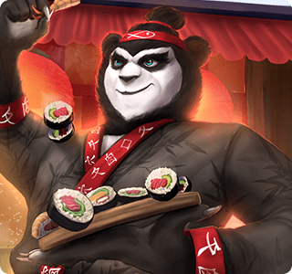 Skin for sushi chef